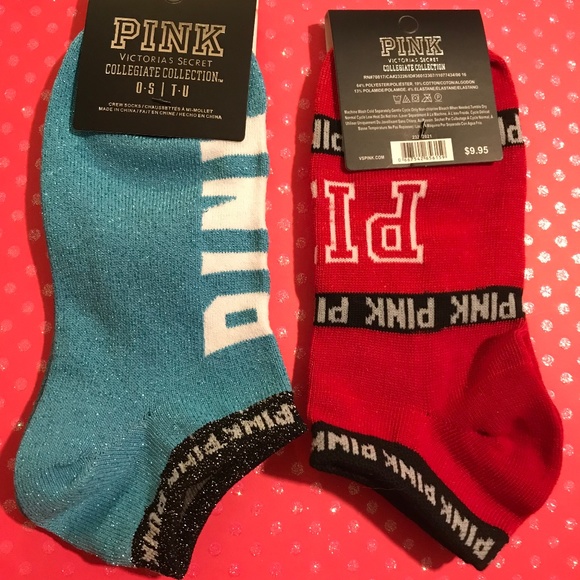 PINK Victoria's Secret Other - Victoria's Secret PINK Women's Crew Socks, 2 Pairs